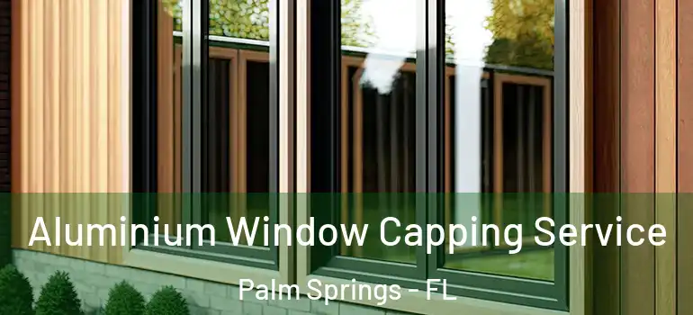 Aluminium Window Capping Service Palm Springs - FL