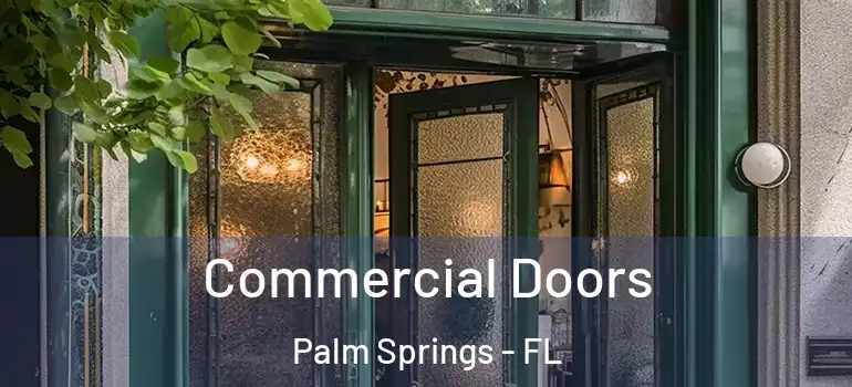 Commercial Doors Palm Springs - FL