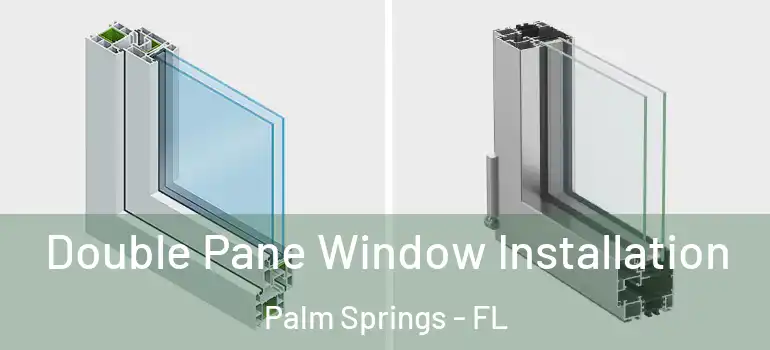 Double Pane Window Installation Palm Springs - FL