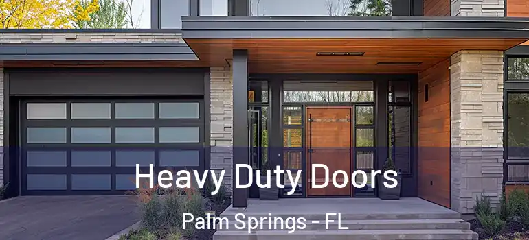 Heavy Duty Doors Palm Springs - FL