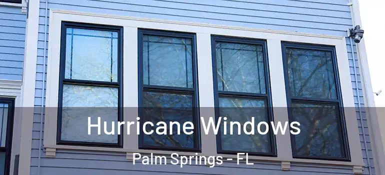 Hurricane Windows Palm Springs - FL