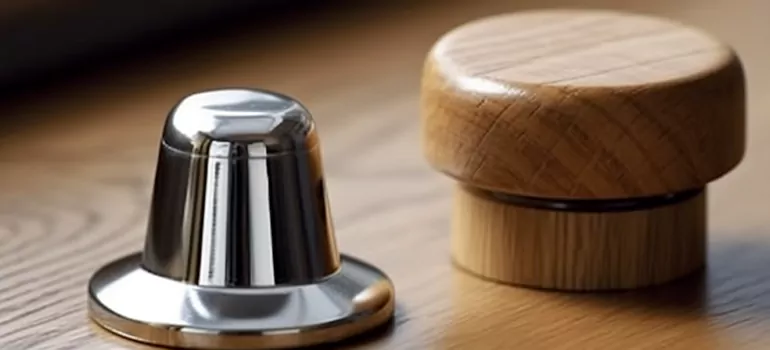 Adjustable Floor Door Stop Installation in Palm Springs, FL