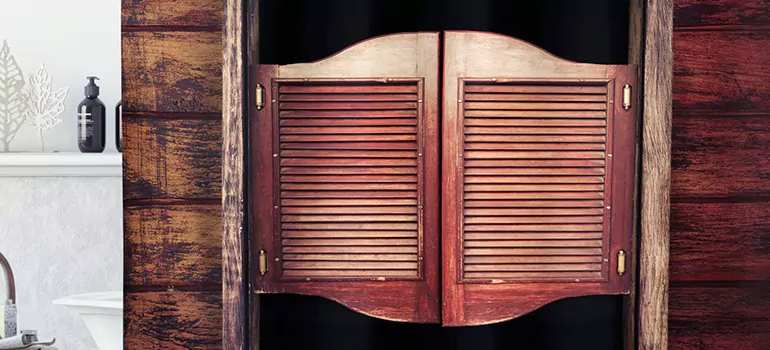 Installing Saloon Door Hinges in Palm Springs, FL