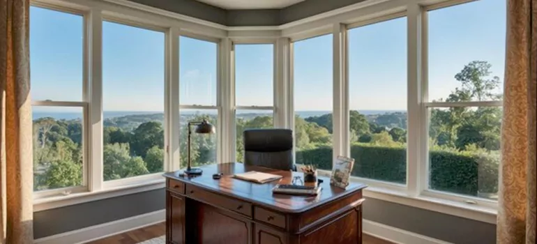 Residential Bow Window Installation in Palm Springs, FL