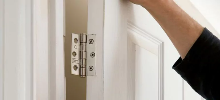 Bathroom Stall Door Hinge Repair in Palm Springs, FL