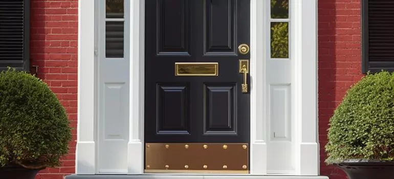 Commercial Door Kick Plate Installation in Palm Springs, FL