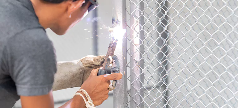 Commercial Mesh Door Repair in Palm Springs, FL