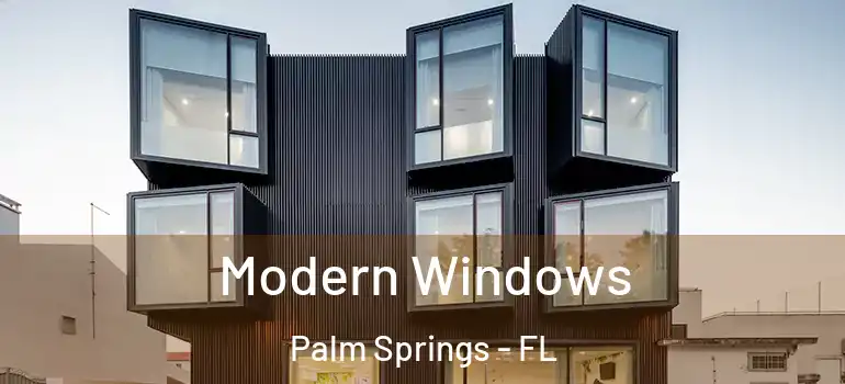 Modern Windows Palm Springs - FL