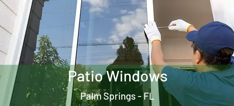 Patio Windows Palm Springs - FL