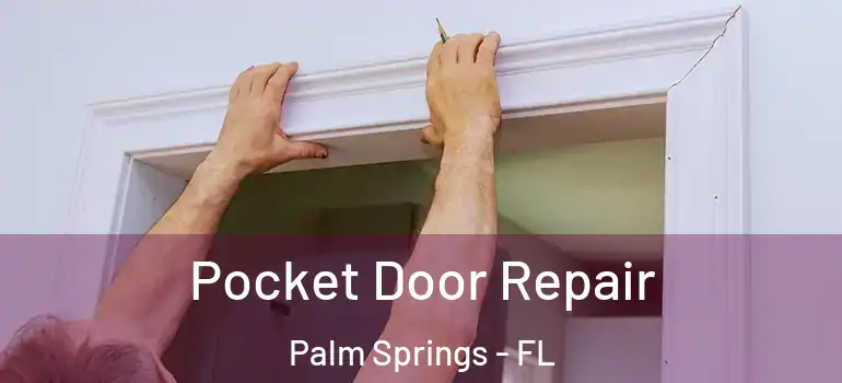 Pocket Door Repair Palm Springs - FL