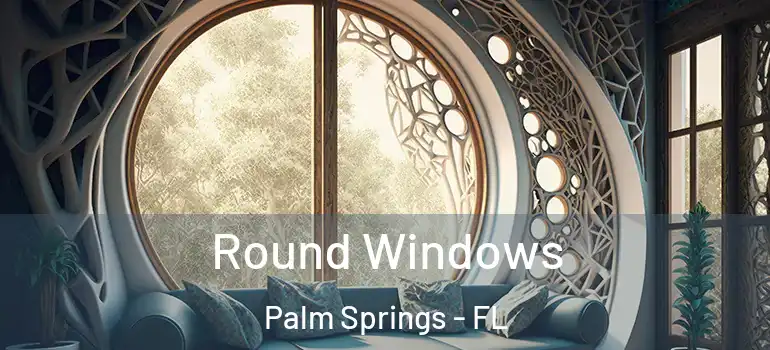 Round Windows Palm Springs - FL
