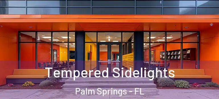 Tempered Sidelights Palm Springs - FL