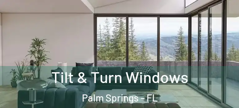 Tilt & Turn Windows Palm Springs - FL