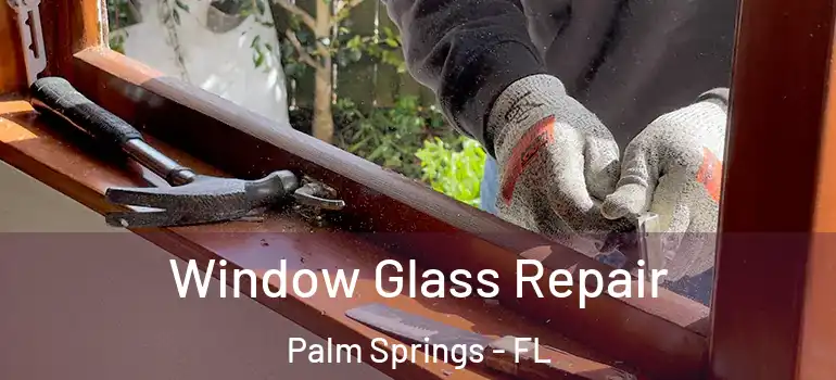 Window Glass Repair Palm Springs - FL