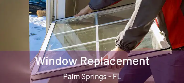 Window Replacement Palm Springs - FL